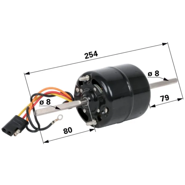 Motor ventilatora