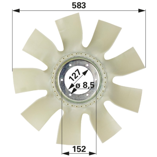 Lüfterflügel