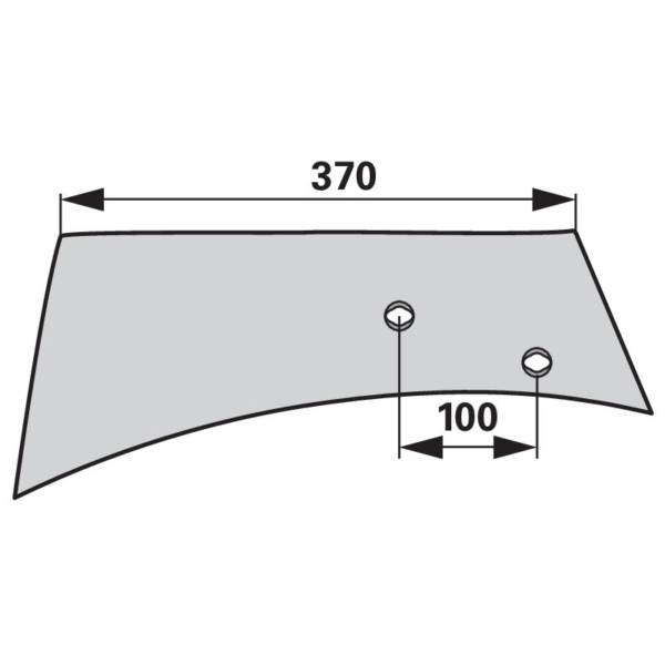 Povišenje daske lijevo