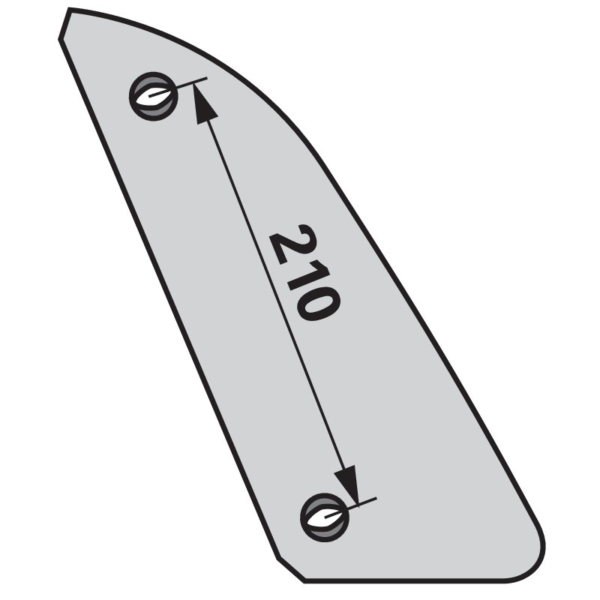 Prsa daske pluga desna