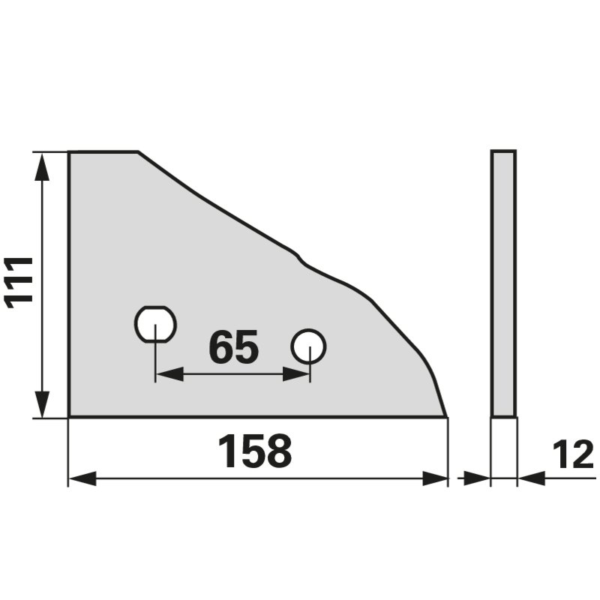 Element daske lijevi