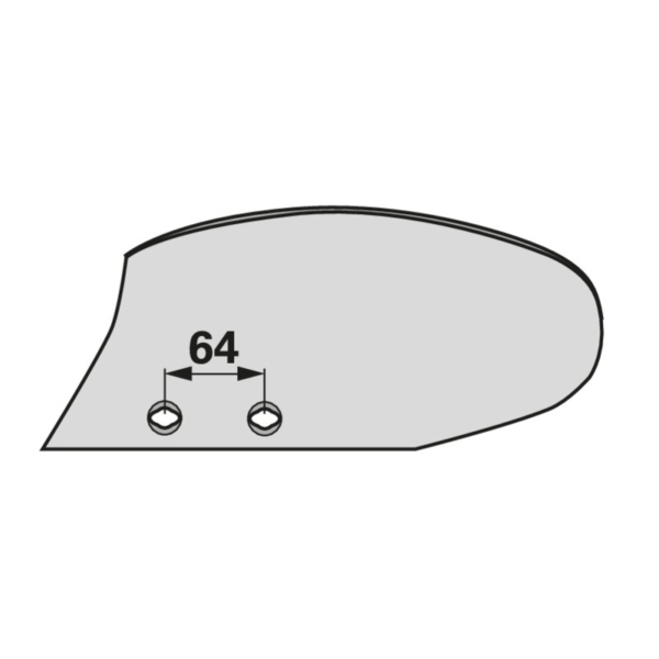 Daska pretplužnjaka lijeva