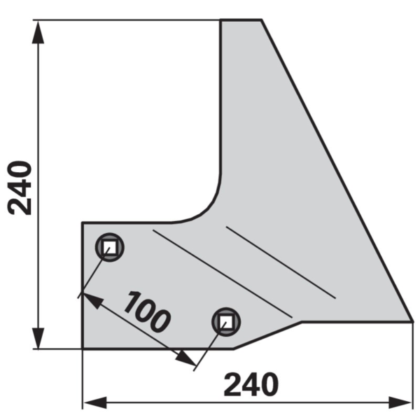 Element daske lijevi
