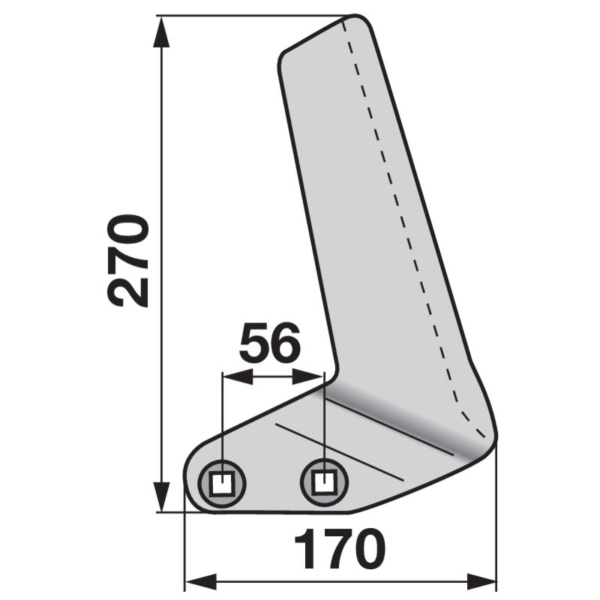 Element daske lijevi