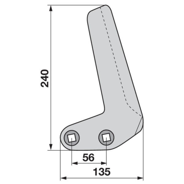 Element daske lijevi