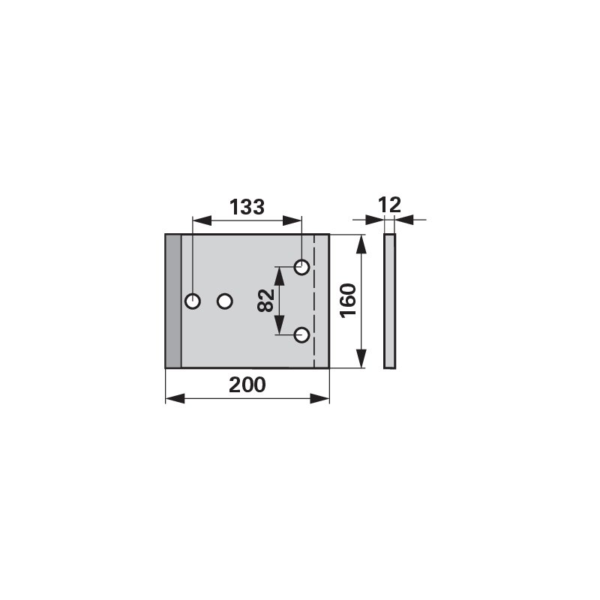 Klizač lijevo/desno