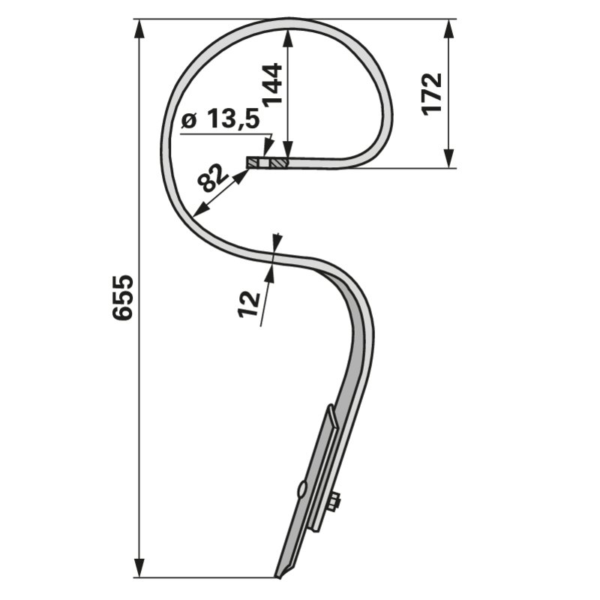 Opruga sjetvospremača