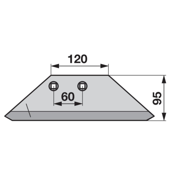 Raonik kultivatora  lijevi