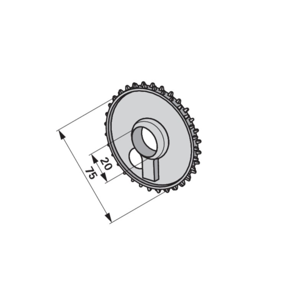 Izbacivač sjemena fini