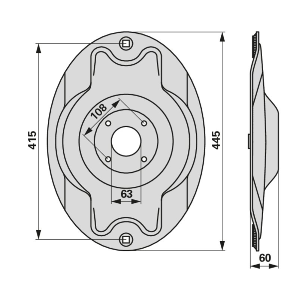 Disk kosilice