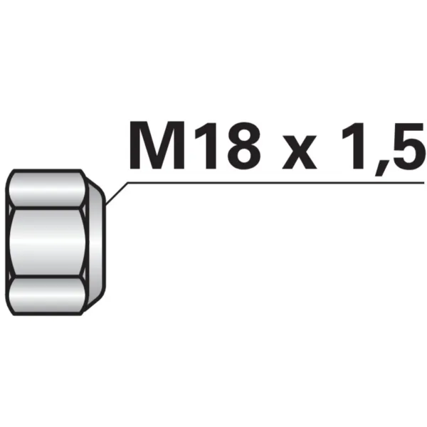 Matica pritisna M18x1,5