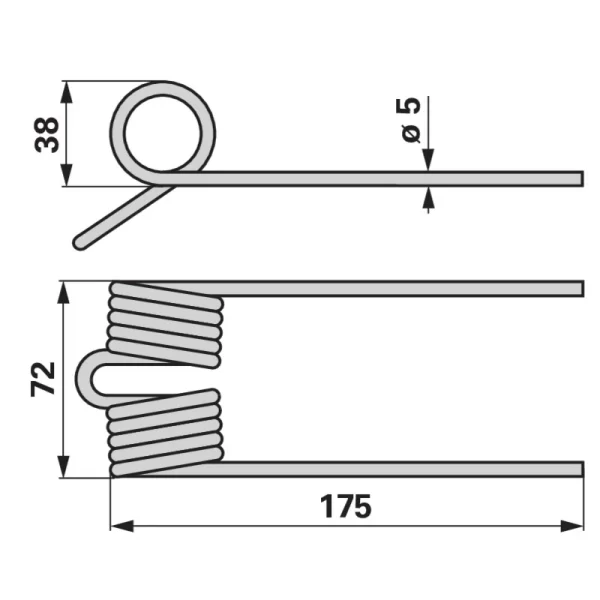 Pick Up opruga Hesston