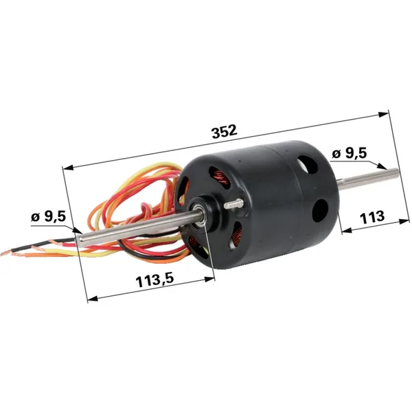 Motor ventilatora