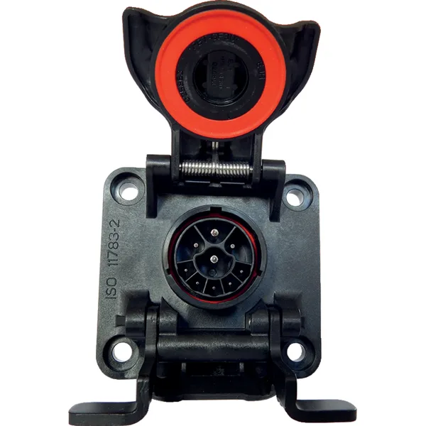 ISOBUS Utičnica 9 P/12 V (ISO11783-2) crna aktivna