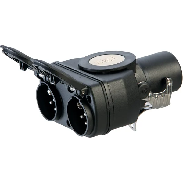 Kratki adapter 24V, 15-polni do 2 x 7-polni Shema 9
