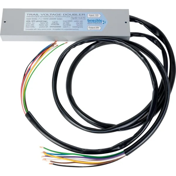 Naponski transformator 12 V - 24 V, sa svjetlom za vožnju unatrag