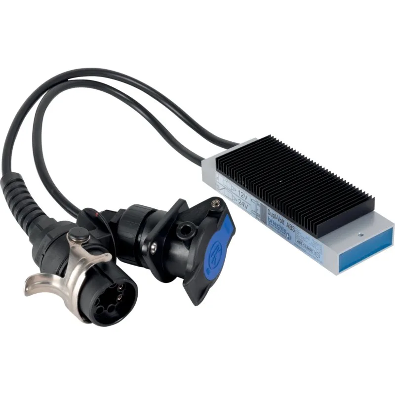 Naponski transformator 12 V - 24 V, komplet mobilnih prilagodnika za ABS / EBS, uti Naponski transformator 12 V - 24 V, komplet mobilnih prilagodnika za ABS / EBS, uti