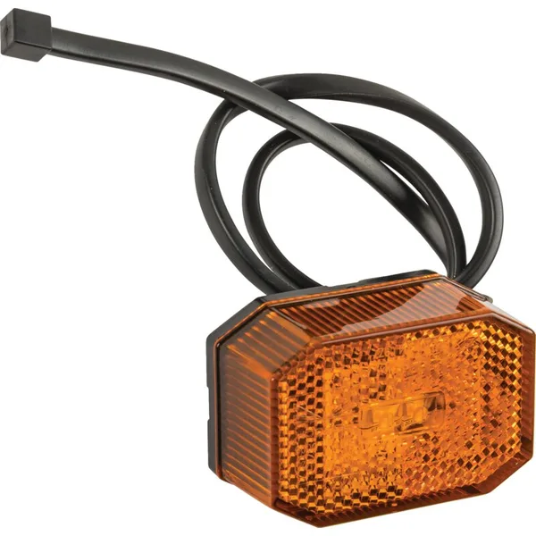 Bočno markirno LED svjetlo 12 / 24 V, žuta, kabel 0,5 m Flexipoint LED