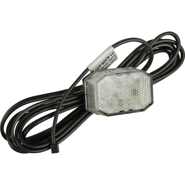 Prigušena LED svjetiljka 12 / 24 V, crvena / bijela, kabel 3 m Flexipoint LED