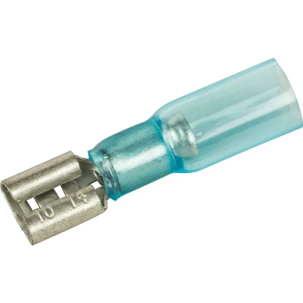 Čahura plosnatog utikača 6,3 x 0,8 mm, 25 Komad skupljajuća