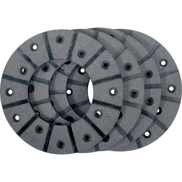 Set kočionih obloga sa zakovicama, 165 x 5 mm odgovara za Massey Ferguson 1822606M92