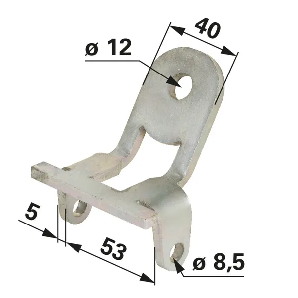 Blokirna kuka GSW50-80.1 3543330