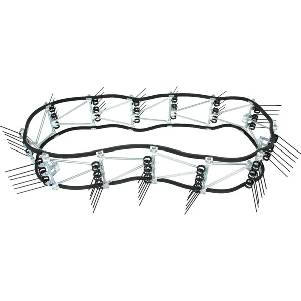 Traka sa zupcima Š 32 x D 4600 mm, 12 nosača zubaca, 4 zupca po redu Prillinger