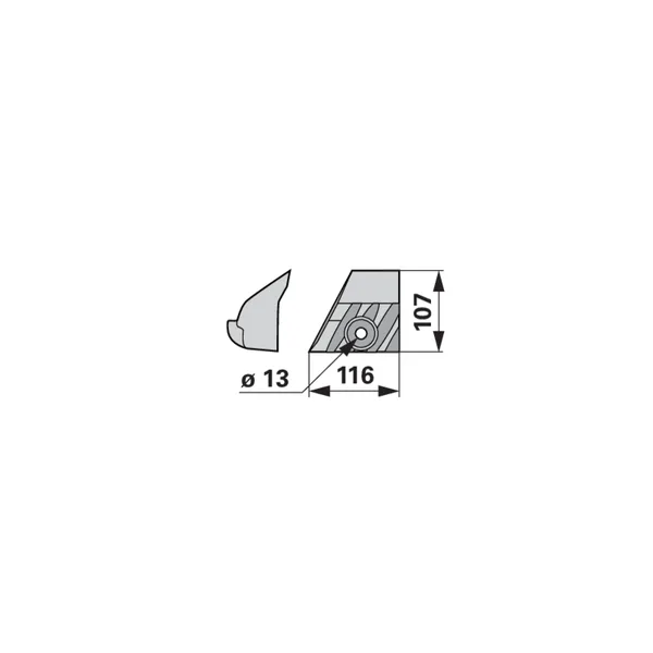 Segment letve Lijevo umjesto New Holland 84257779