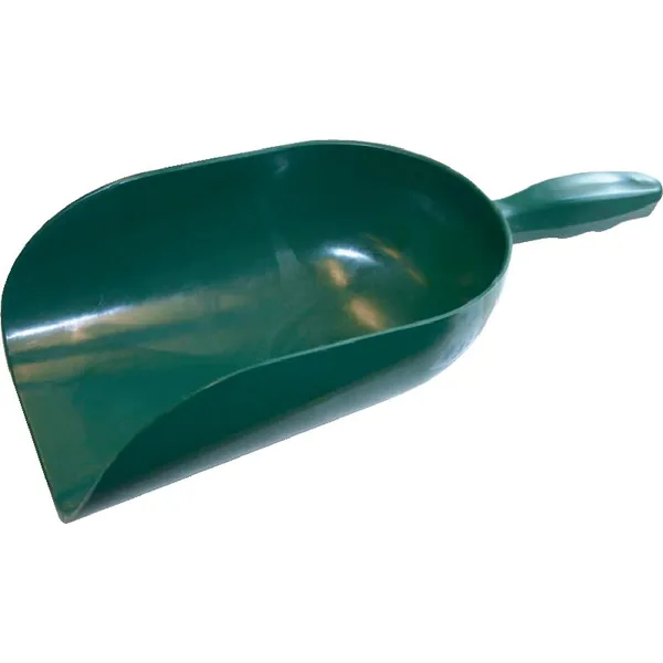 Lopatica za hranu Plastika, zelena, do 2 kg