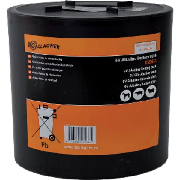 Baterija ograde za ispašu okrugla, 6 V, 90 Ah Gallagher 055661