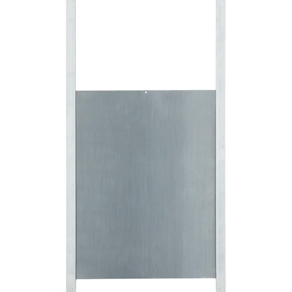 Aluminijska klizna vrata 300 x 400 mm, uklj. codilice za vrata za kokošinjac