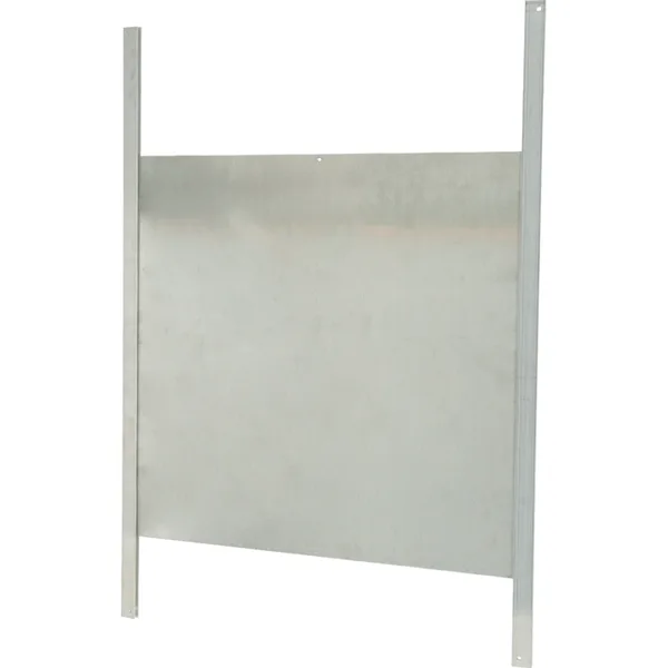 Aluminijska klizna vrata 430 x 400 mm, uklj. vodiclice za vrata za kokošinjac