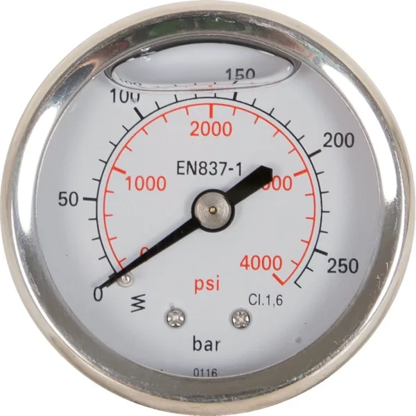 Manometar 250 bara, Ø 52 mm, G 1/4 H