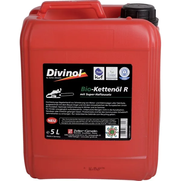 Bio ulje za lance Divinol-R, bioulje, 5 litar