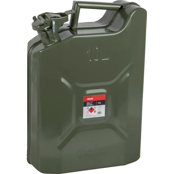 Benzinkanister aus Metall, 10 Liter