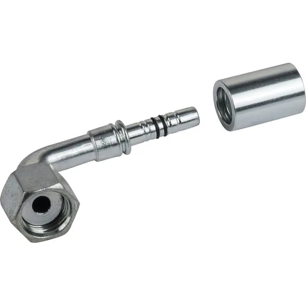 Pritisno spajanje ORFS, 90°, DN08, 11/16"-16-A