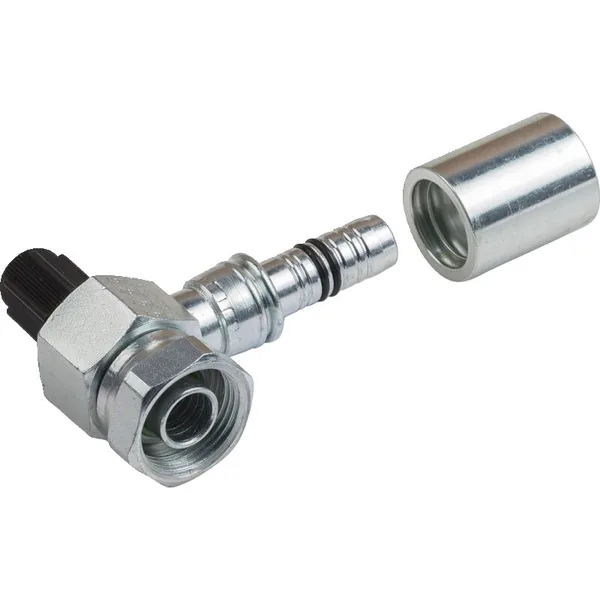 Pressarmatur KOM, 90°,FVLD, DN12, 1”-14-UNS