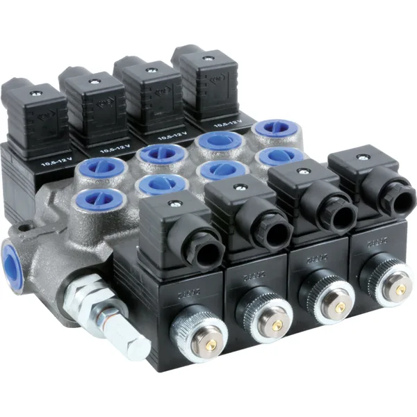 Jednobločni ventil MDE/4 4x AE1 12 V DC