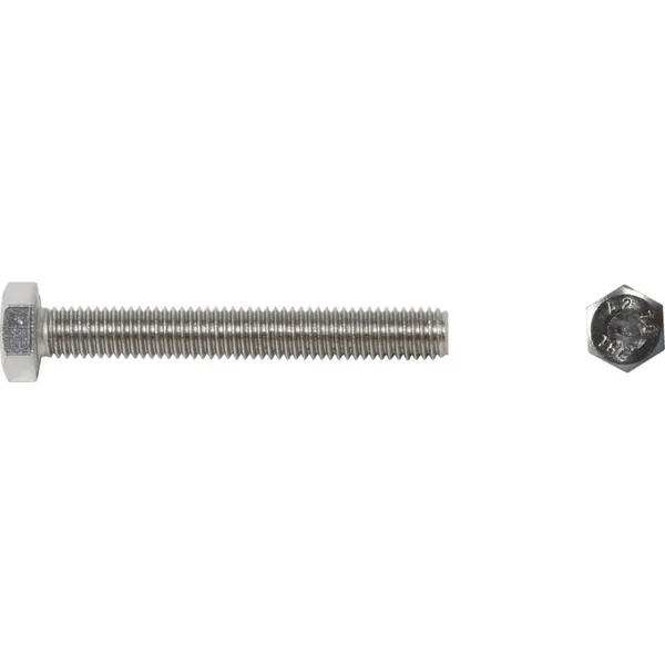 Vijak M8 x 12 V2A DIN 933 1 komad Edelstahl, DIN933