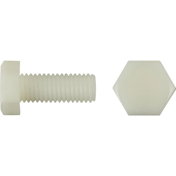 Šesterokutni vijak M10 x 50 mm, bez drška Plastika PA, DIN933