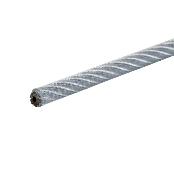 Sajla čelik Dm 8,0 mm, P/ST 8/10 1AX Stahl verzinkt, Kunststoffummantelt