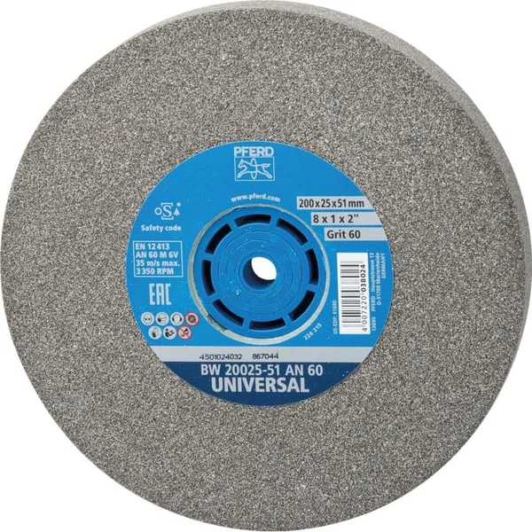 Schleifbockscheibe Universal K36 Dm 200 x 25 x 51 mm