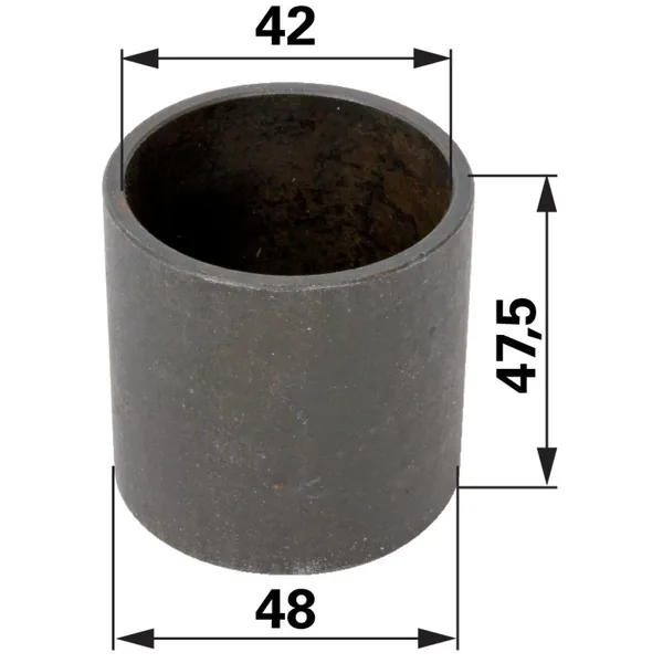 Čaura 42x48x47,5 mm